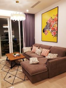 Phòng khách , Căn hộ Sadora Apartment , Quận 2 Căn Penthouse Sadora Apartment tầng 23 ban công hướng Bắc