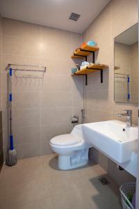 nhà tắm căn hộ The Sun Avenue The Sun Avenue nội thất siêu đẹp tầng cao