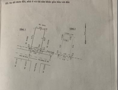 Bản vẽ nhà phố đường số 18D, Bình Tân Nhà phố hướng Nam hẻm 4m, diện tích sử dụng 120m2.