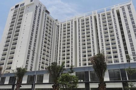 Chung cư Bộ Công An, Quận 2 Căn hộ chung cư Bộ Công An tầng trung, view Landmark 81.