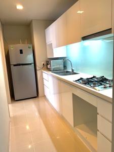 Bếp căn hộ CITY GARDEN Cho thuê căn hộ City Garden 1PN, diện tích 70m2, đầy đủ nội thất