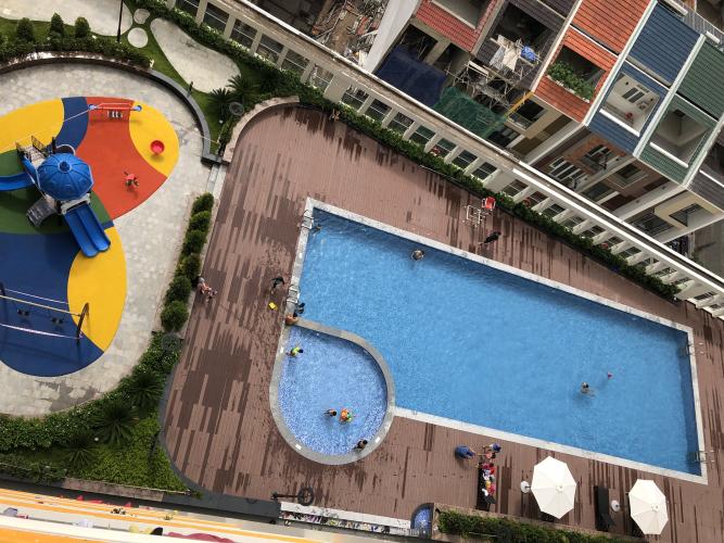 Moonlight Residence Căn hộ Moonlight Residence view thành phố sầm uất, nhộn nhịp.