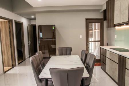 Phòng ăn Saigon South Residence Nhà Bè  Căn hộ Saigon South Residence tầng trung, view thành phố.