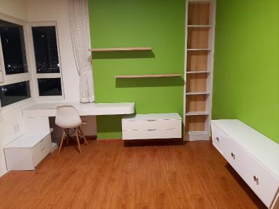 Phòng ngủ Saigonres Plaza, Bình Thạnh Căn hộ Saigonres Plaza hướng Tây Bắc, view thành phố.