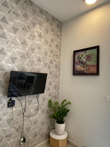 Căn hộ River Gate, Quận 4 Office-tel tầng cao chung cư River Gate ban công hướng Tây Bắc.