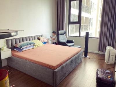 Phòng ngủ căn hộ Jamila Khang Điền, Quận 9 Căn hộ Jamila Khang Điền thiết kế hiện đại, đầy đủ nội thất.