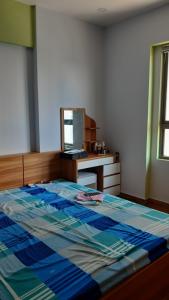 phòng ngủ căn hộ Saigon South Residence  Bán căn số 3 tháp C, tầng trung Saigon South Residence nội thất đầy đủ