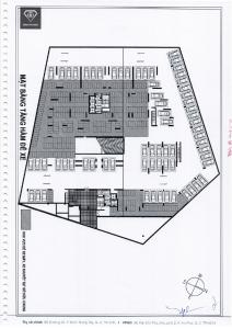 Layout căn Penhouse dự án Precia quận 2 Căn hộ Penthouse Precia hướng Đông Nam, nội thất cơ bản.