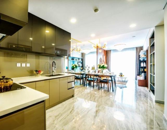 Phòng bếp căn hộ Green Star Sky Garden, Quận 7 Căn hộ Green Star Sky Garden tầng 12 view thoáng mát, nội thất cơ bản.