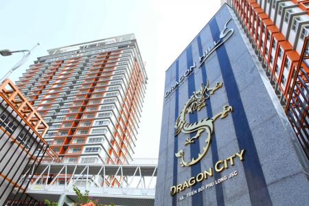 Dragon Hill 2, Nhà Bè Căn hộ Dragon Hill 2 view thoáng mát, nội thất đầy đủ.