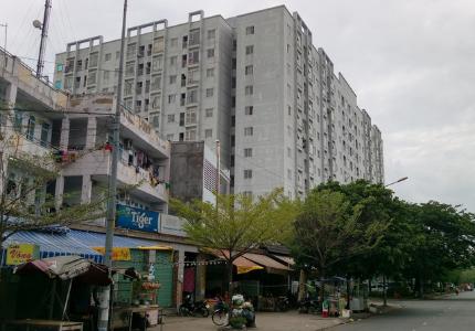 Căn hộ Bình Trị Đông B, Bình Tân Căn hộ Bình Trị Đông B tầng 9 gồm 2 phòng ngủ, nội thất cơ bản.