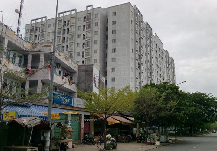 Căn hộ Bình Trị Đông B, Bình Tân Căn hộ Bình Trị Đông B tầng 9 gồm 2 phòng ngủ, nội thất cơ bản.