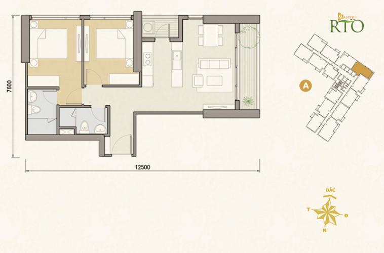 Mặt bằng căn hộ Masteri An Phú Căn hộ Masteri An Phú view nội khu yên tĩnh, nội thất cơ bản.
