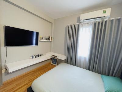 Phòng ngủ chung cư Phan Xích Long, Phú Nhuận Căn hộ chung cư Phan Xích Long hướng Tây Bắc, đầy đủ nội thất.