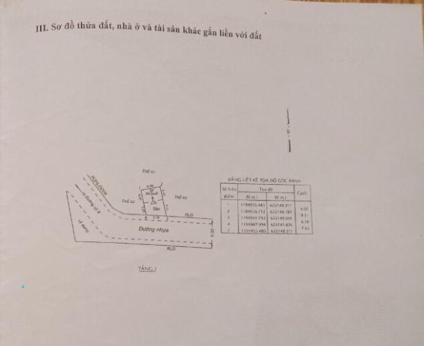 Sơ đồ đất nền Bán đất nền đường Long Phước, Phường Long Phước Quận 9, diện tích đất 50.3m2