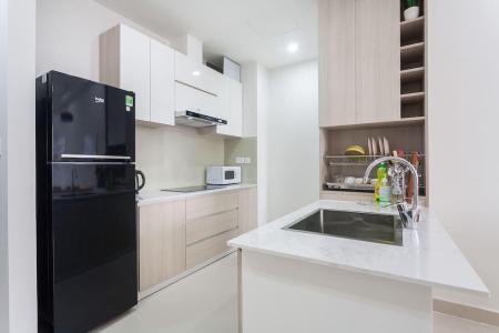 Phòng Khách căn hộ The Tresor Cho Thuê Căn hộ The Tresor, diện tích 65m2, bao gồm 2 phòng ngủ, đầy đủ nội thất