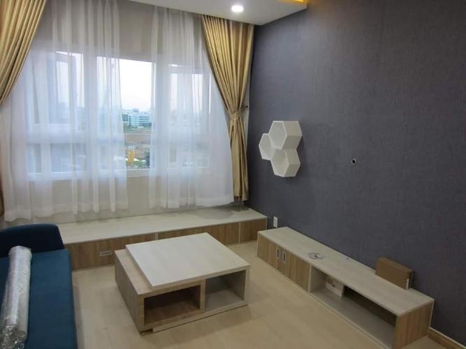 Phòng khách căn hộ Saigonres Plaza, Bình Thạnh Căn hộ chung cư Saigonres Plaza đầy đủ tiện nghi cao cấp, hướng Đông.