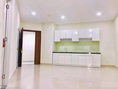 Bên trong căn hộ Topaz Elite Căn hộ Topaz Elite tầng trung, hướng thành phố sầm uất.