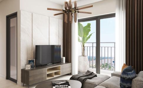 nhà mẫu Q7 Boulevard Căn hộ Q7 Boulevard nội thất cơ bản, tiện ích cao cấp.