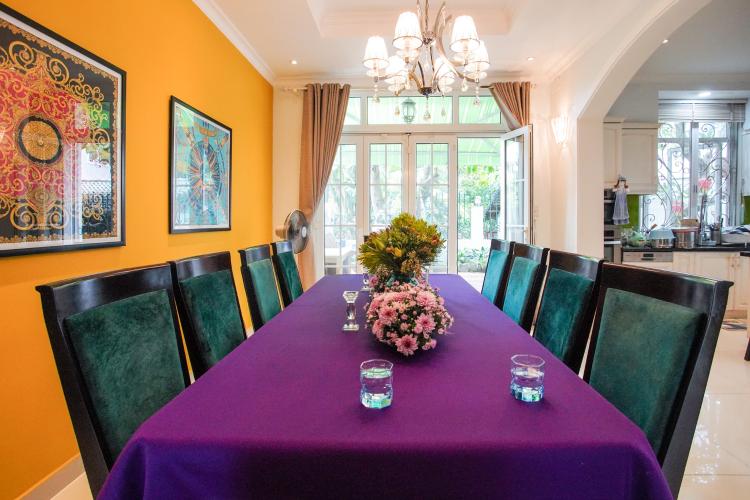 Phòng ăn nhà phố Nhà Bè Bán nhà mặt tiền Lê Văn Lương, Nhà Bè, đầy đủ nội thất, cách KDC Phước Kiển A 400m