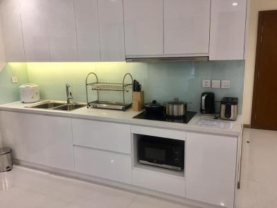 Phòng bếp Vinhomes Central Park Căn hộ Vinhomes Central Park tầng trung kèm nội thất đầy đủ.