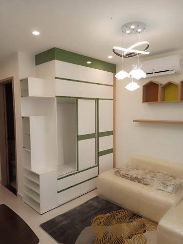 phòng khách  căn hộ Vinhomes Grand Park Căn hộ Vinhomes Grand Park đầy đủ nội thất, view nội khu.