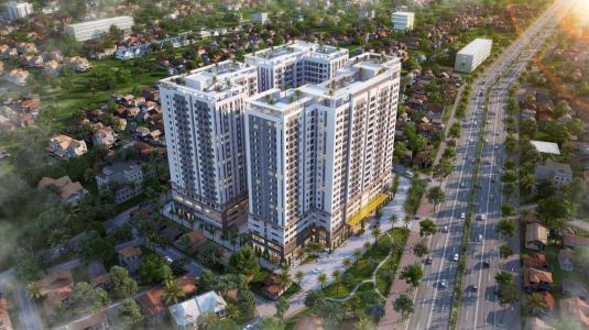 Căn hộ Lavita Charm, Thủ Đức Căn hộ Lavita Charm tầng 17 view đón gió thoáng mát, nội thất cơ bản.