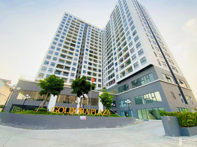 Căn hộ Goldora Plaza, Nhà Bè Căn hộ Goldora Plaza tầng 17 view hướng Đông Nam, nội thất cơ bản.