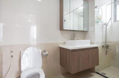 Toilet Happy Residence, Quận 7 Căn hộ Happy Residence đầy đủ nội thất tiện nghi, view thành phố.