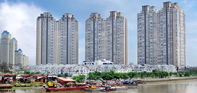 Saigon Pearl Quận Bình Thạnh Căn hộ Saigon Pearl tầng cao, view sông Sài Gòn