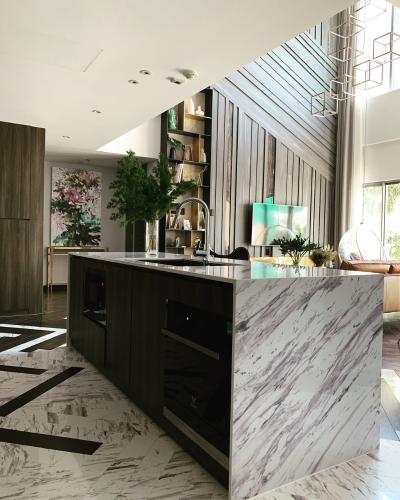 Phòng bếp Gateway Thảo Điền, Quận 2 Căn hộ duplex Gateway Thảo Điền thiết kế phong cách Bắc Âu.