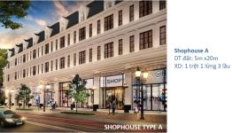 Lakeview City - Shophouse loại A Lakeview City