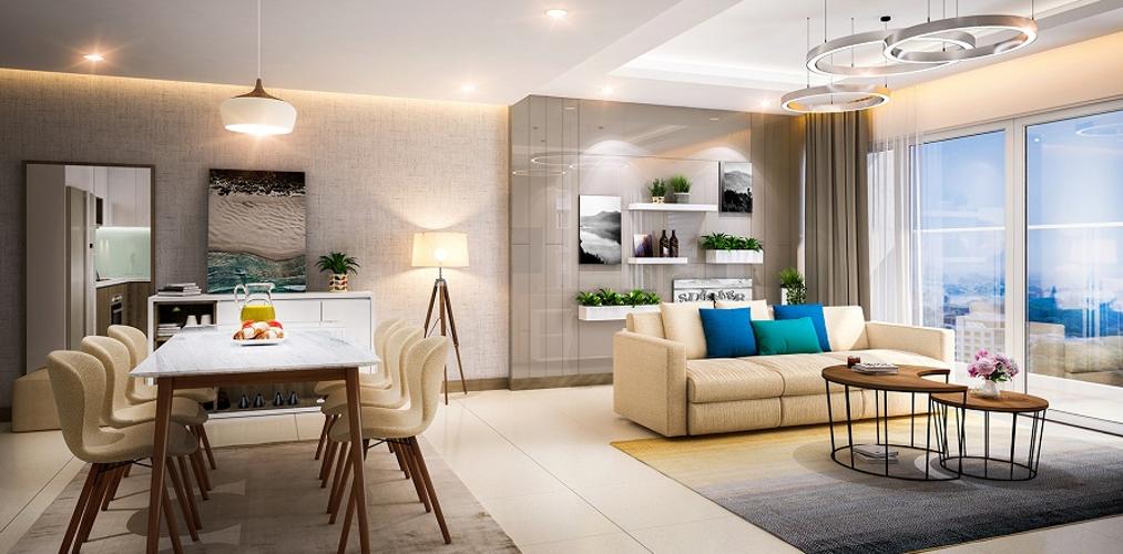 Nhà mẫu căn hộ Carillon 7, Tân Phú Căn hộ Carillon 7 ban công hướng Đông Nam, view tầng cao mát mẻ.