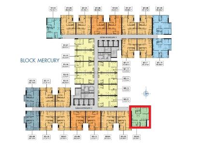 Mặt bằng dự án Q7 Saigon Riverside Bán căn hộ  view Nhà Bè, sông Sài Gòn - Q7 Saigon Riverside tầng cao.