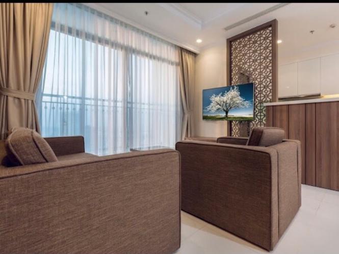 Căn hộ Vinhomes Central Park, Quận Bình Thạnh Căn hộ tầng 45 Vinhomes Central Park thiết kế hiện đại, đầy đủ nội thất.