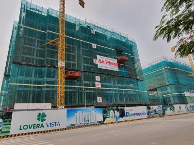 Tiến độ dự án Lovera Vista Bán căn hộ Lovera Vista tầng trung, diện tích 52.2m2, nội thất cơ bản.