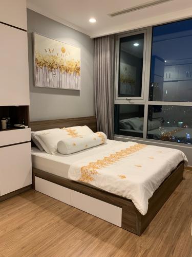 Phòng ngủ Vinhomes Central Park Căn hộ Vinhomes Central Park tầng cao, view hướng nội khu thoáng mát.