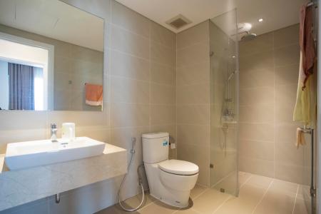 căn hộ đảo kim cương Căn hộ Đảo Kim Cương tầng trung, đón view thành phố sầm uất.