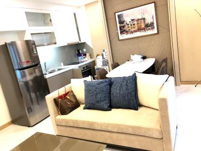 Căn hộ Vinhomes Central Park, Bình Thạnh Căn hộ Vinhomes Central Park tầng trung, thiết kế hiện đại.