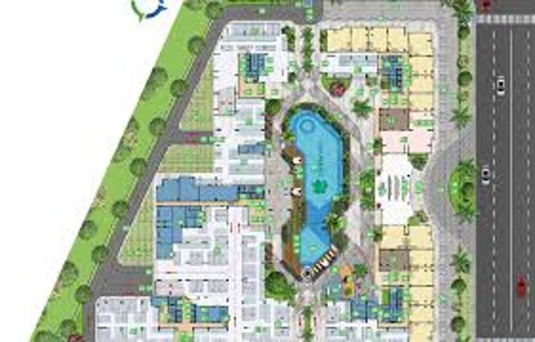 Mặt bằng dự án Lovera Vista Bán căn hộ Lovera Vista tầng trung, diện tích 52.2m2, nội thất cơ bản.