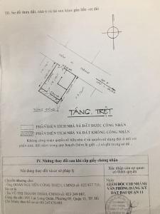 Bản vẽ nhà phố Lạc Long Quân, Quận 11 Nhà phố hướng Đông Bắc, hẻm 4m xe hơi, thông thoáng đường lớn.