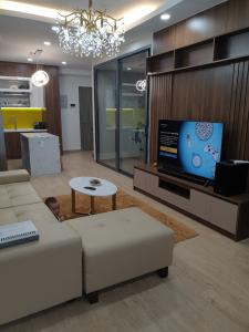 Nội thất Saigon South Residence   Căn hộ Saigon South Residence tầng cao view đón gió mát, đầy đủ nội thất.