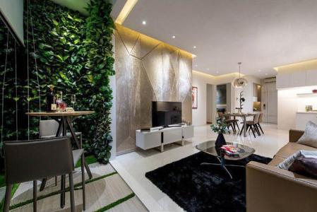 Căn hộ River Panorama Quận 7 Căn hộ River Panorama hướng Bắc, view sông thoáng mát.