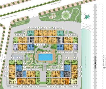 Layout Lavita Charm Thủ Đức Căn hộ Lavita Charm tầng cao, nội thất cơ bản, view Landmark 81.