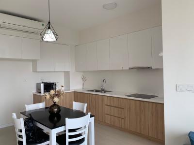 không gian căn hộ Palm Heights Căn hộ Palm Heights hướng Tây Bắc, nội thất đầy đủ.