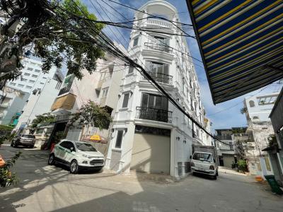 Mặt tiền nhà phố Quận Bình Thạnh Nhà phố có 2 mặt tiền hẻm xe hơi hướng Bắc thoáng mát, sổ hồng riêng.