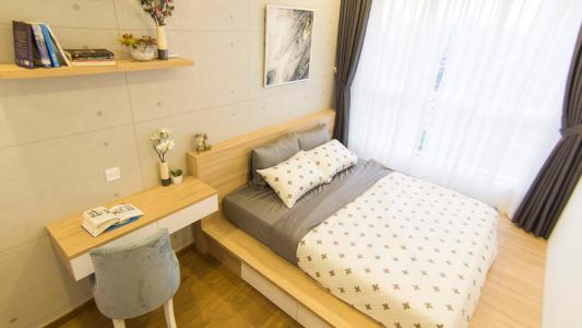 Phòng ngủ Sunrise Cityview, Quận 7 Căn hộ Sunrise City View tầng trung, ban công hướng Đông.