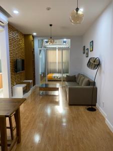 Phòng khách Lexington Residence Quận 2 Căn hộ Lexington Residence tầng cao, nội thất tiện nghi.