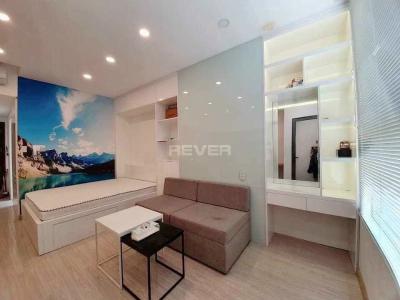 Phòng khách, Căn Officetel Orcharh Garden Căn office-tel Orchard Garden tầng 7 hướng Tây Bắc, đầy đủ nội thất.