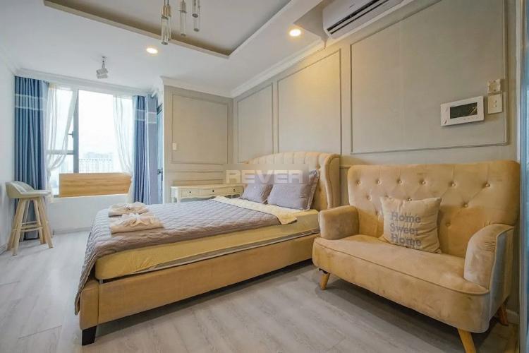 Phòng ngủ River Gate, Quận 4 Căn hộ Officetel RiverGate Residence tầng trung, hướng Tây Bắc.